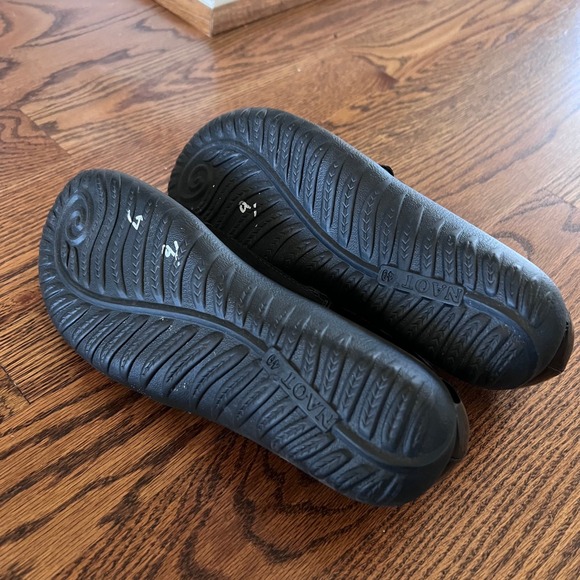 Naot Papaki Suede Patent Leather Comfort Strap Women's Sandals Size 40 NEW - Picture 14 of 16